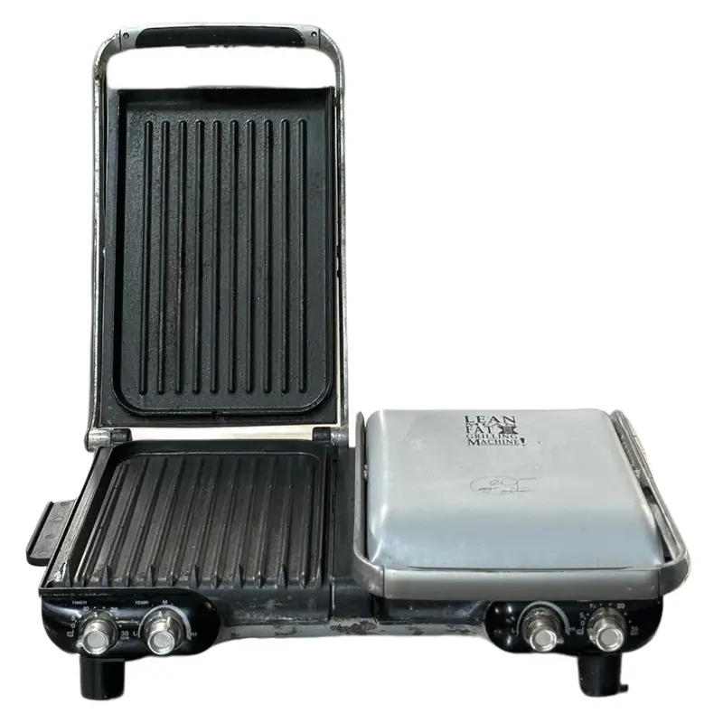 George Foreman 27-Inch Double-Sided Panini Grill – Commercial Flat Top Sandwich Maker 1