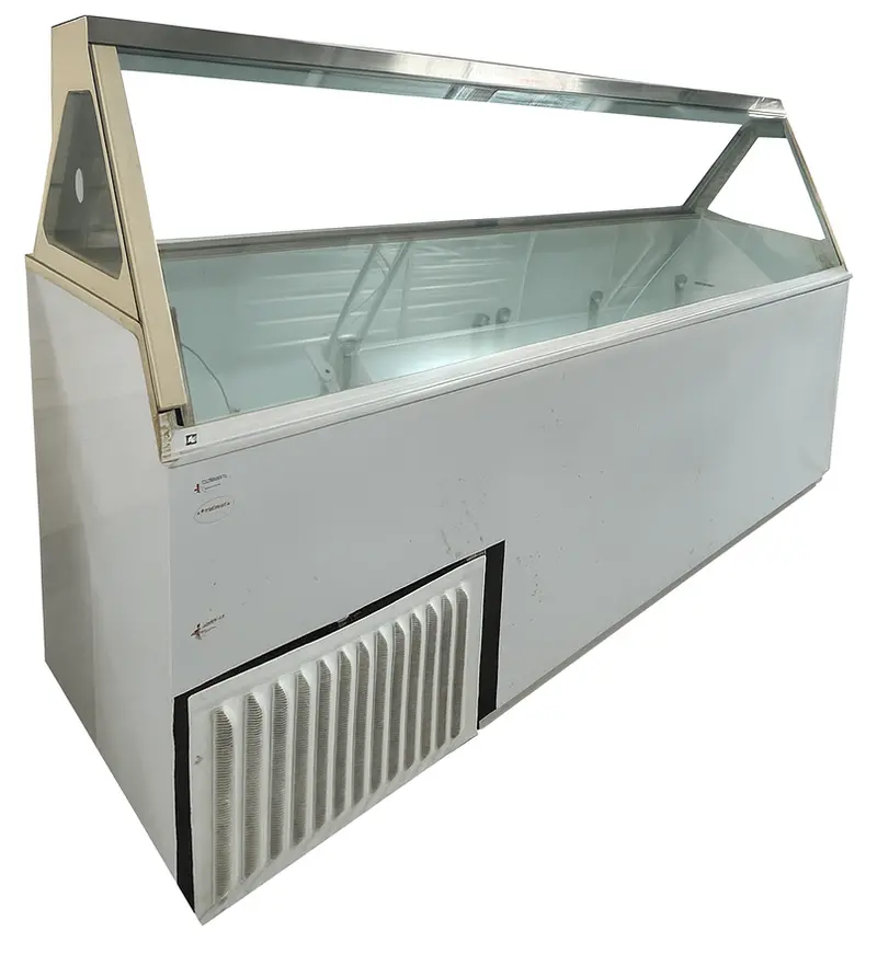 Global Refrigeration For02302 88-Inch Ice Cream Dipping Cabinet 1