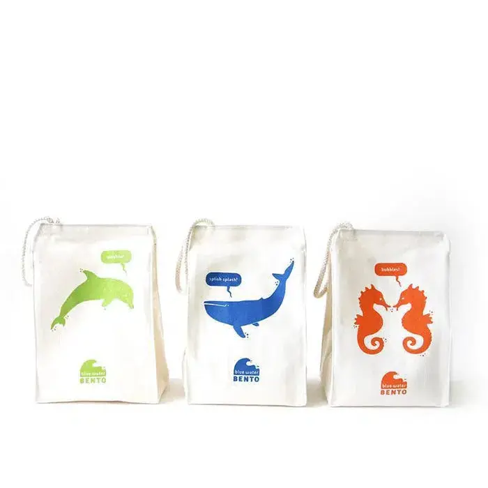 Gots-Certified Organic Cotton Lunch Bag 1