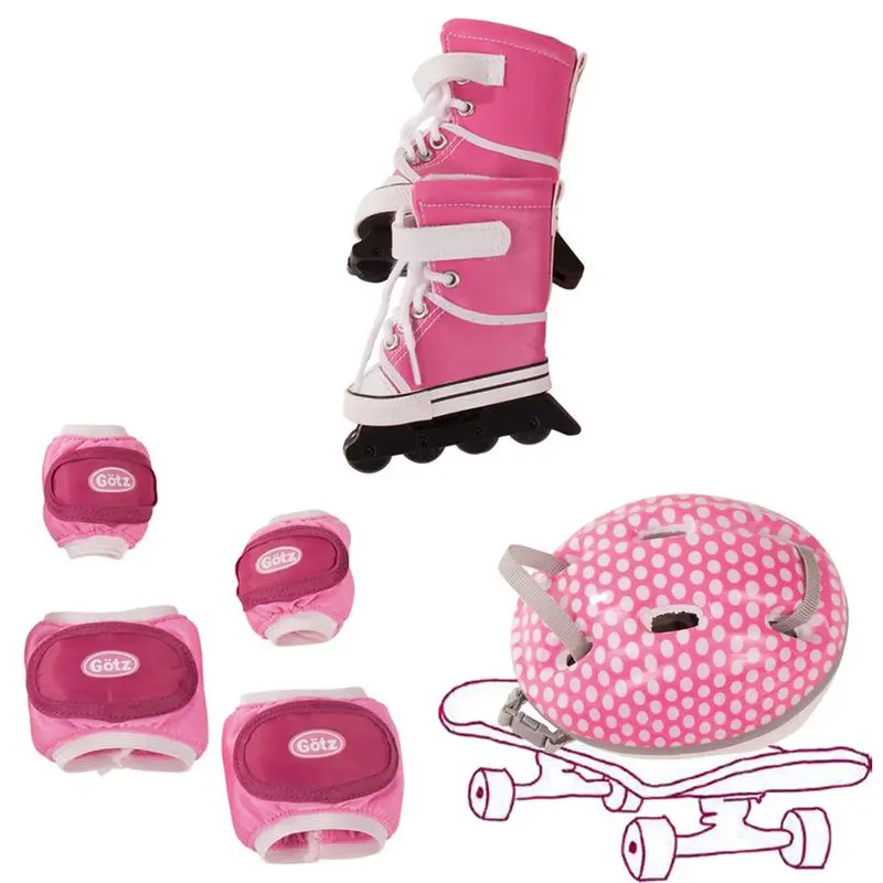 Gotz 16-Inch Doll Roller Skates Outfit Set 1
