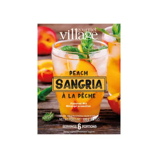 Gourmet Village Peach Sangria Cocktail Mix 1