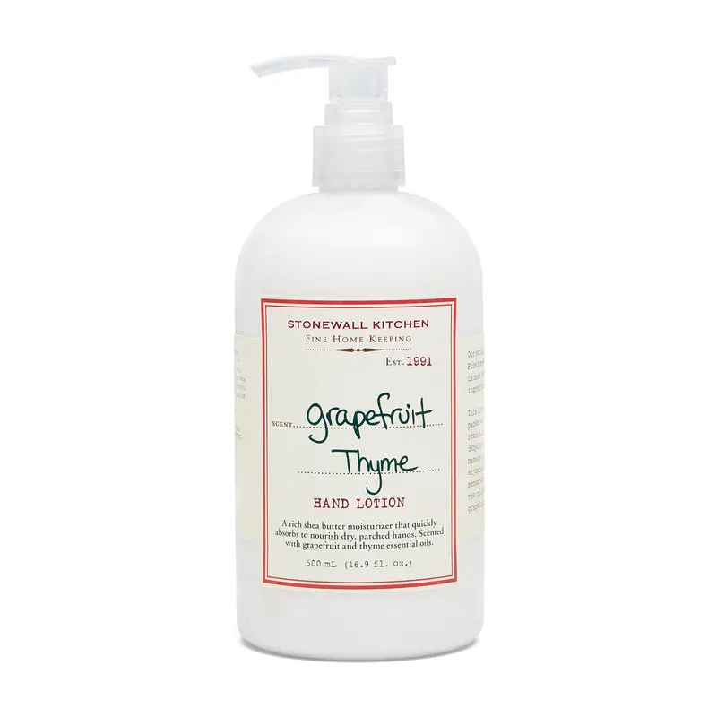 Grapefruit Thyme Hand Lotion By Stonewall Kitchen 1