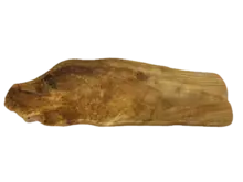 Greener Valley Trading Handcrafted Wooden Charcuterie Board – Natural Grain Finish 1