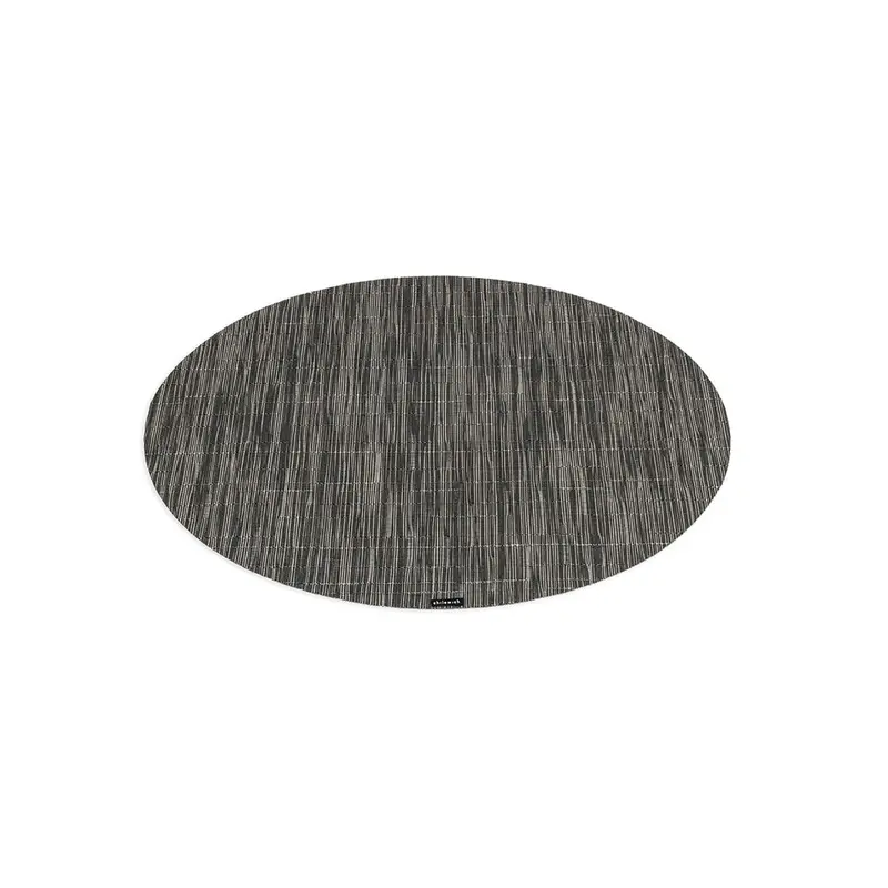 Grey Flannel Bamboo Oval Placemats 1