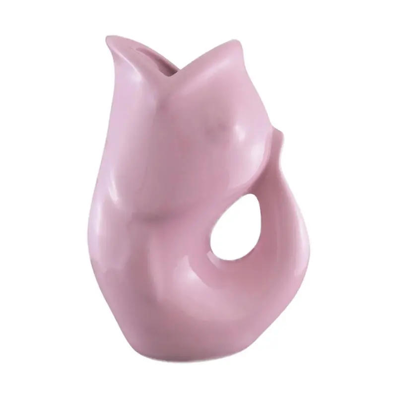 Gurgle Pot Extra-Small Matte Pink Bubble Vessel 1