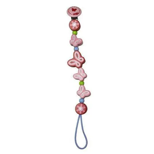 Haba Enchanted Butterflies Pacifier Holder For Infants 1