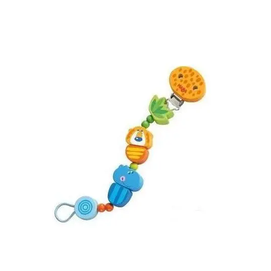 Haba Jungle Friend Lion Pacifier Holder For Toddlers 1