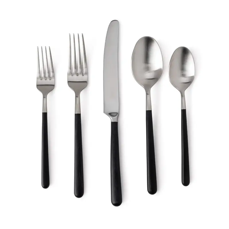 Hampton 5-Piece Stainless Steel Flatware Set 1