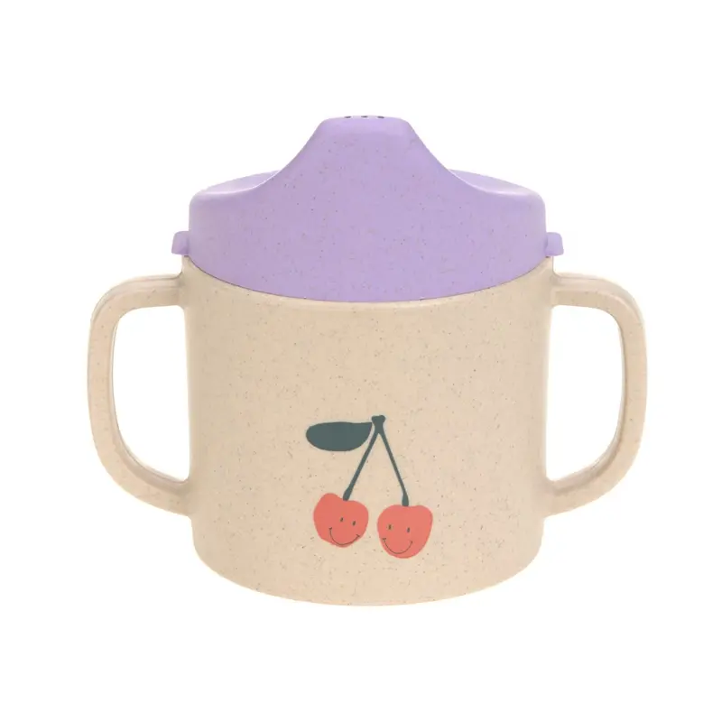 Happy Fruits Sippy Cup – Cherry Design 1