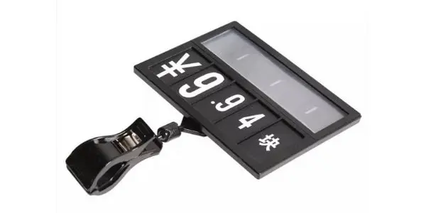 Hbr-3012 Expandable Accordion Strip Display Holder 1