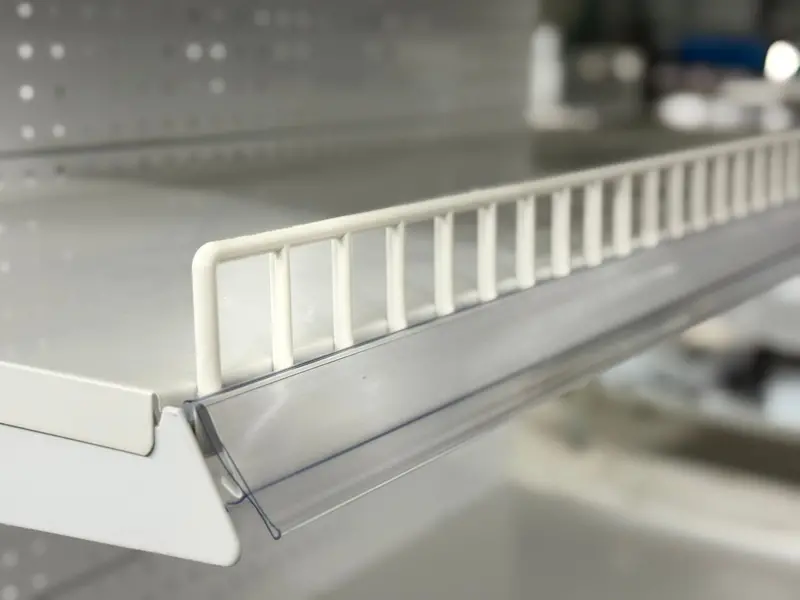 Hd Series Gondola Shelving With Security Fence System 1