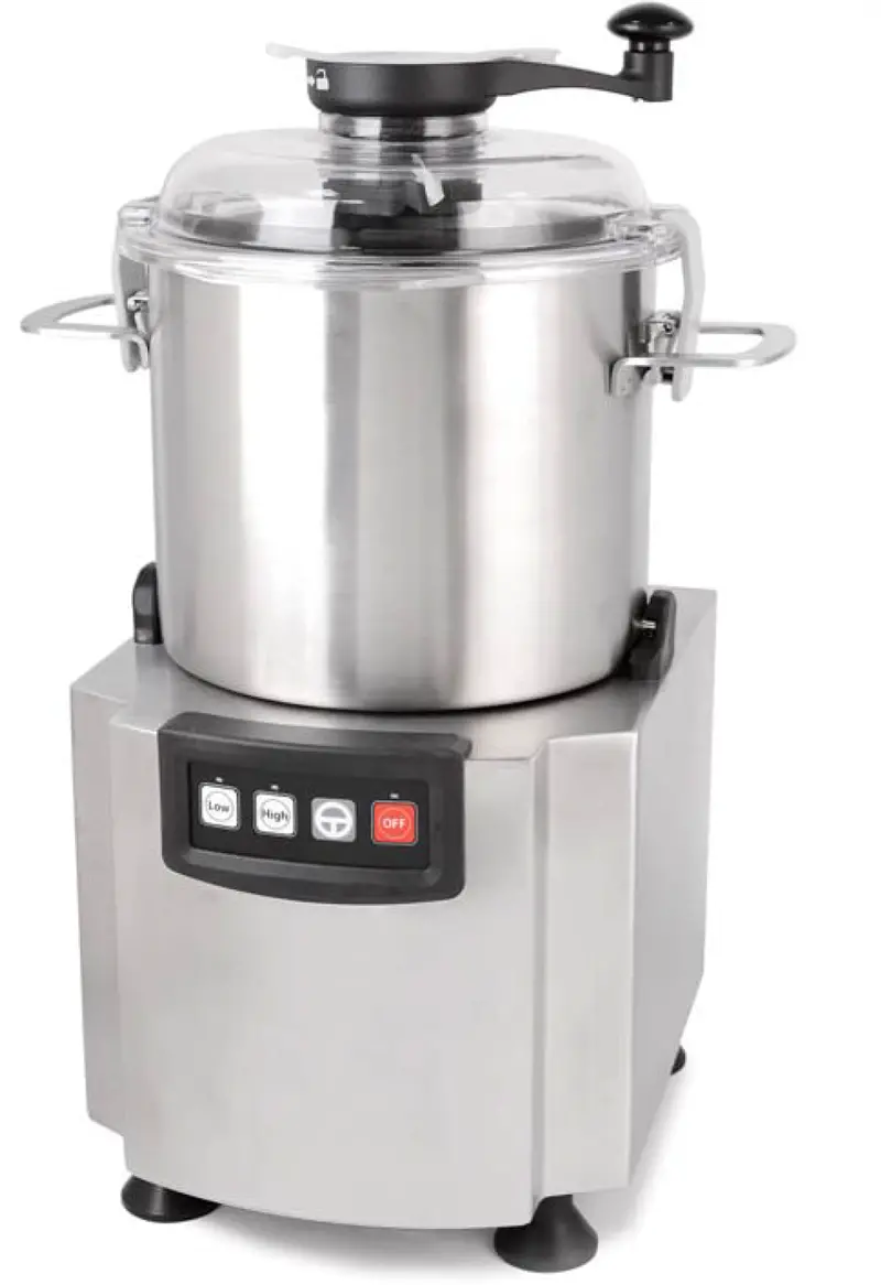 Heavy-Duty Commercial Bowl Cutter With Dual Blades – 12-Liter Capacity – Fc-12V2 1