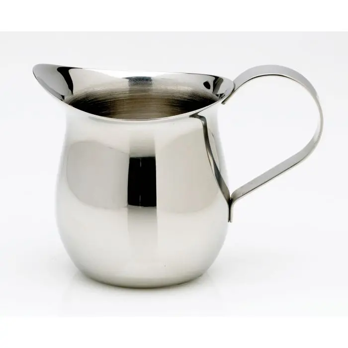 Hic 3 Oz Stainless Steel Creamer Pitcher – Barista-Style Server 1