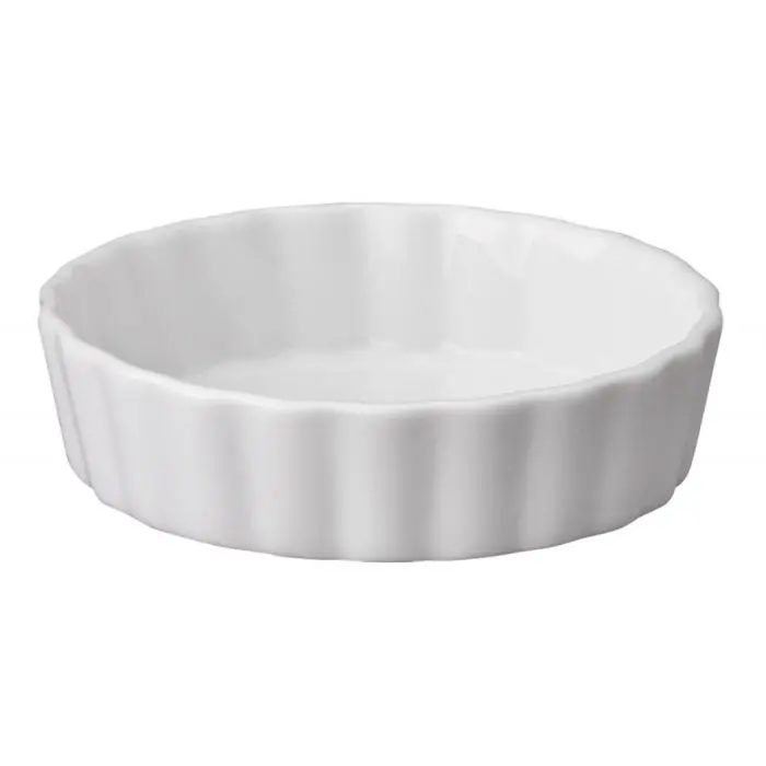 Hic 7-Ounce Porcelain Round Crème Brûlée Dish 1