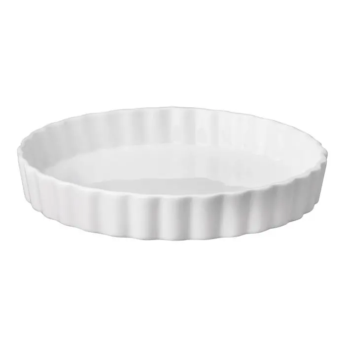 Hic 8-Inch Porcelain Round Quiche Dish 1