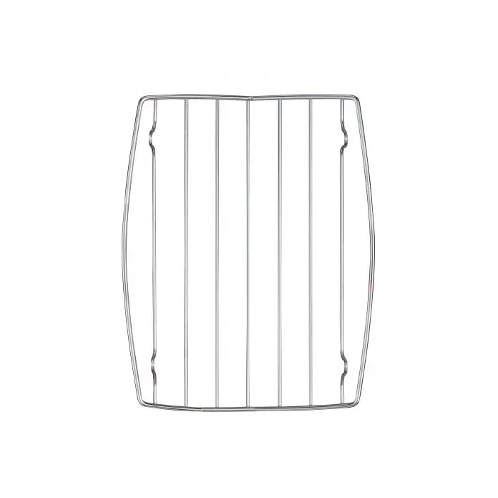 Hic 8" X 10.375" Adjustable Roasting Rack With Non-Slip Feet 1