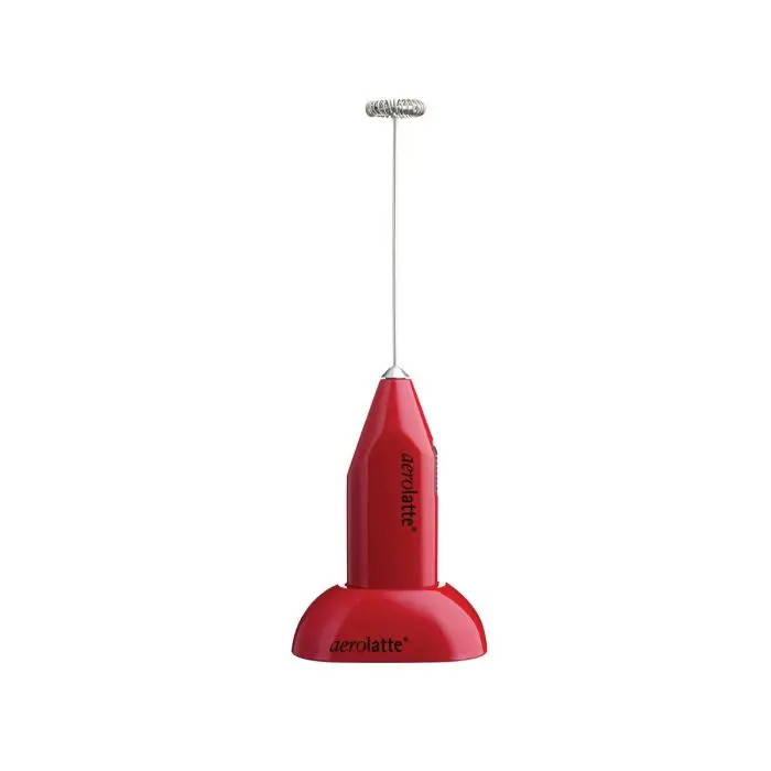 Hic Aerolatte Milk Frother With Stand – Red 1