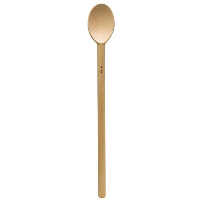 Hic Deluxe French Beechwood Cooking Spoon – Heavy-Duty, 17.75-Inch 1