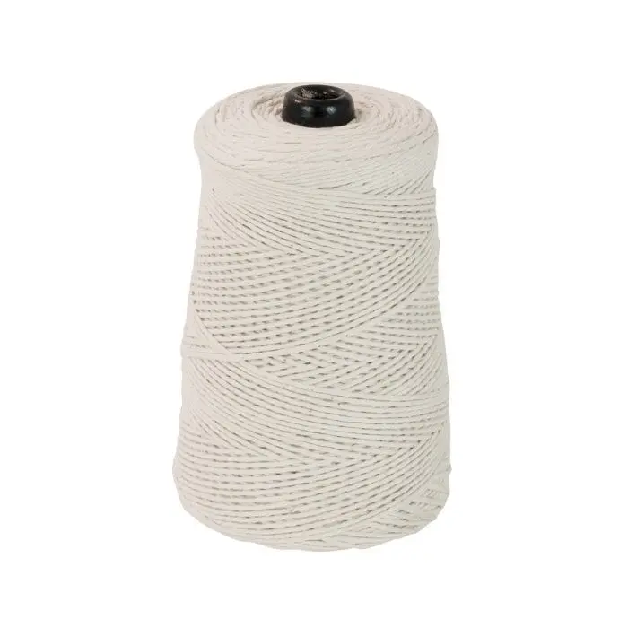 Hic Heavy-Duty Cooking Twine – 1-Pound Cone Of Natural Cotton Kitchen String 1