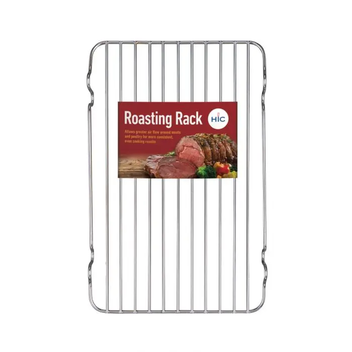 Hic Heavy-Gauge 12" X 7.5" Stainless Steel Roasting Rack 1