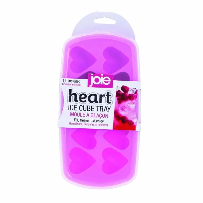 Hic Joie Heart-Shaped Ice Cube Tray With Secure Lid 1