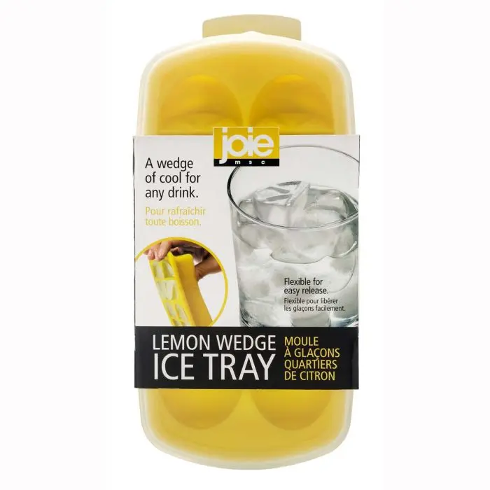 Hic Joie Lemon-Infused Ice Cube Tray – Citrus-Themed Mold 1