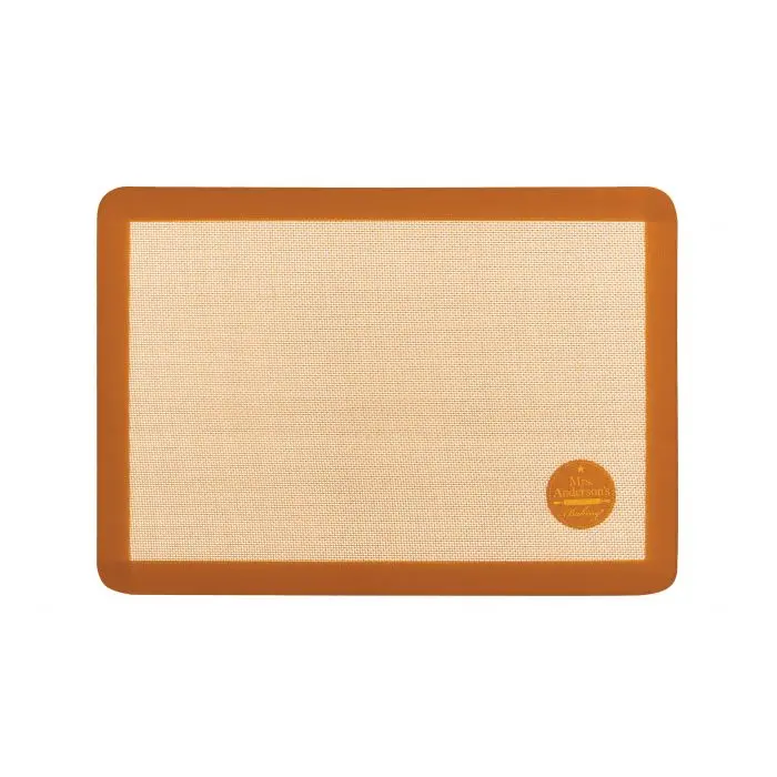 Hic Mrs. Anderson Half-Size Silicone Baking Mat – Nonstick Oven Liner 1