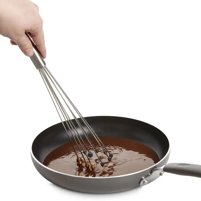 Hic Mrs. Anderson’S Silicone-Tip Ball Whisk – 10-Inch Flexible Mixing Tool 1