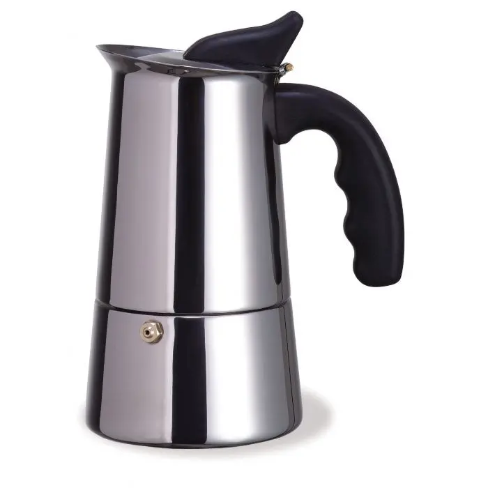 Hic Primula Stainless Steel Espresso Maker – Stovetop Brew 1