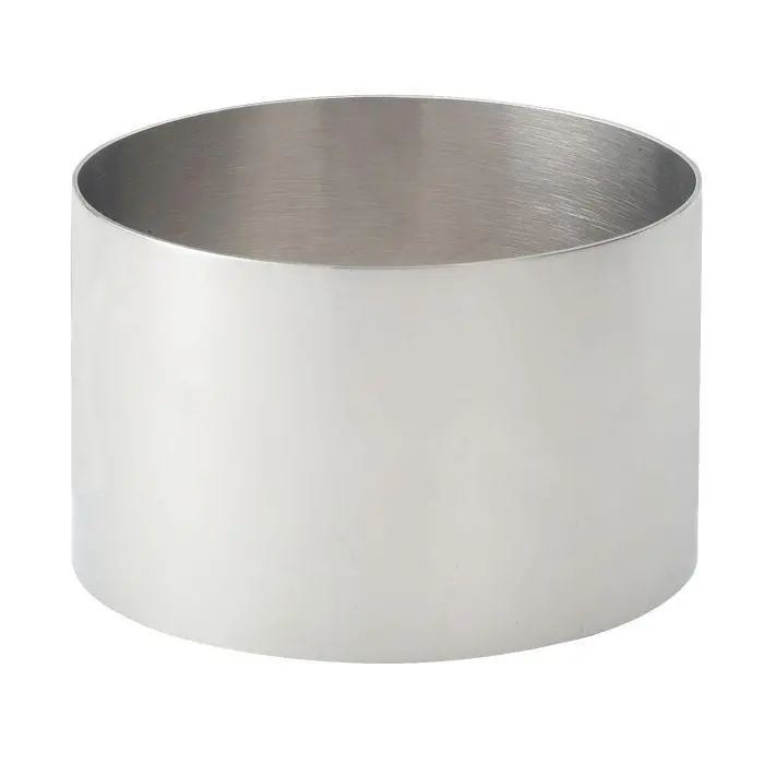 Hic Stainless Steel Food Ring – 3.5" Precision Shaping Mold 1