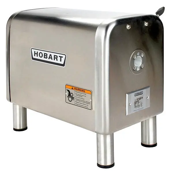 Hobart 4812-37 Entry-Level Meat Grinder & Chopper – 8–10 Lb Capacity 1