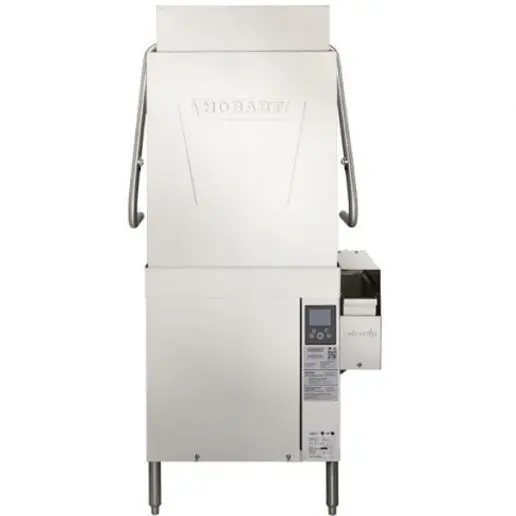 Hobart Am16T-Bas-8 Single-Tank High-Temp Door-Style Dishwasher 1