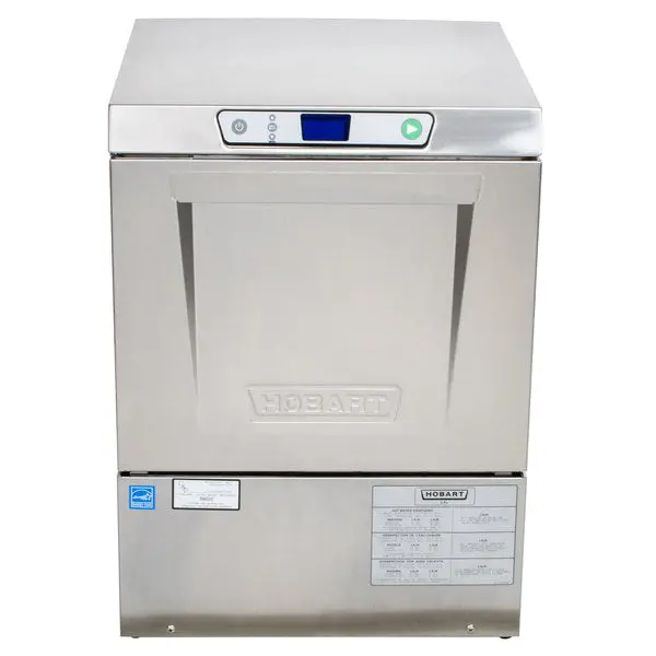 Hobart Lxeh-3 Compact Undercounter Dishwasher – Hot Water Sanitization 1