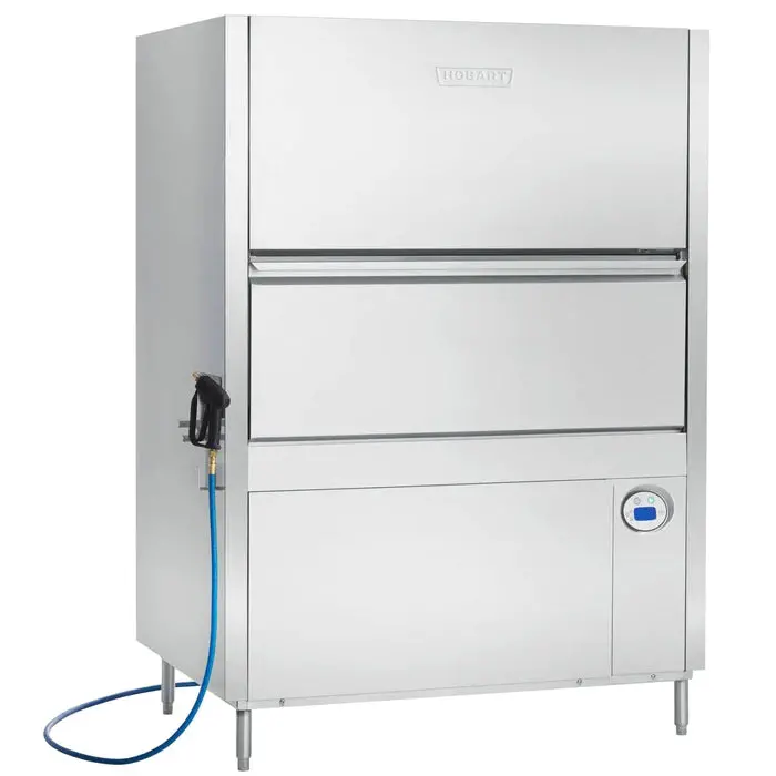 Hobart Pw20-1 High-Temperature Door-Type Dishwasher With Booster Heater 1
