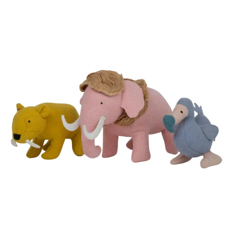 Holdie Folk Extinct Animals Mini Doll Set 1