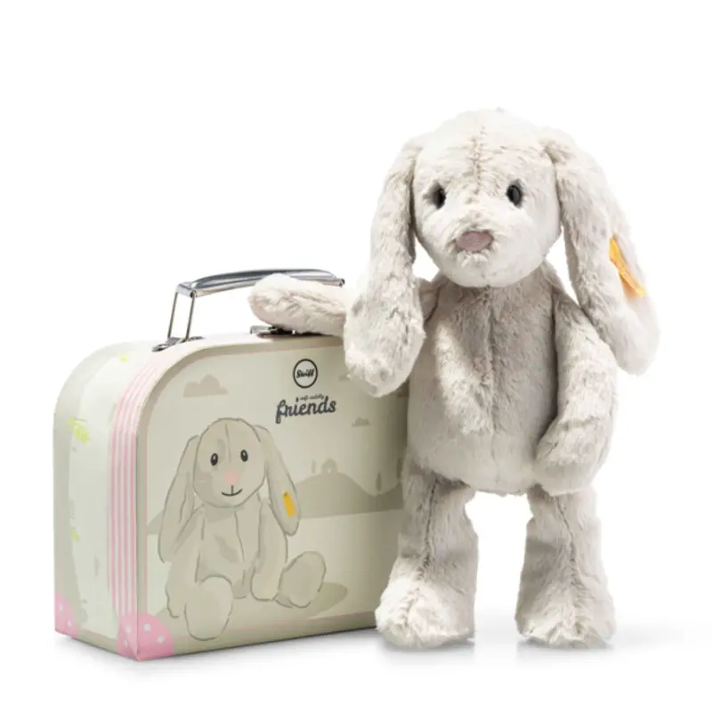 Hoppie Rabbit Travel Toy – Foldable Rabbit In Carry Case 1