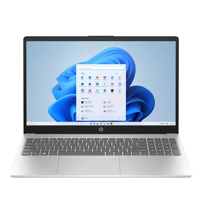 Hp Pavilion 15-Fc0757Au Laptop – Amd Ryzen 5, 16Gb Ram, 15.6" Silver Screen 1