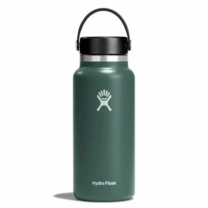 Hydro Flask 32 Oz Wide Mouth Fir Green Bottle – Temperature-Retaining Container 1