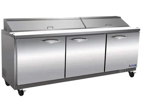 Ikon Isp72 Triple-Door Refrigerated Prep Table – 71.7-Inch 1