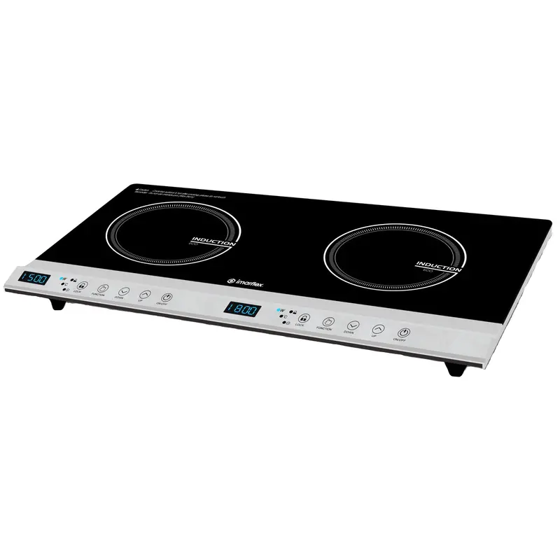 Imarflex Idx-3200Hg Dual-Burner 2000W Induction Cooker With Precision Control 1