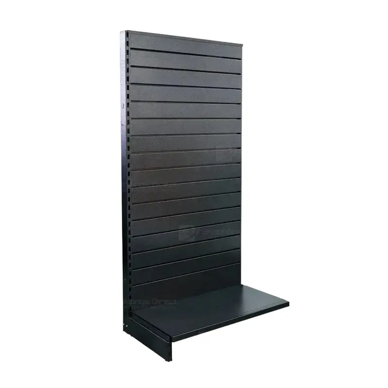 Industrial-Strength Metal Slatwall Back Panel Shelf – Yd-S017W 1