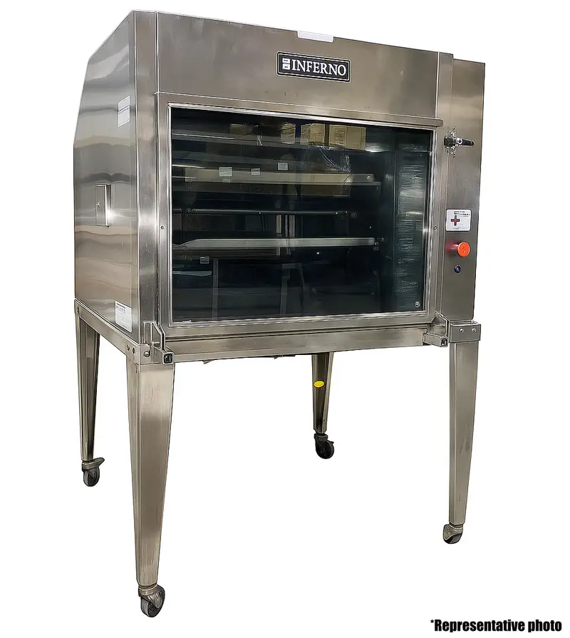 Inferno Commercial Rotisserie Oven – 120,000 Btu Natural Gas – For00349 1