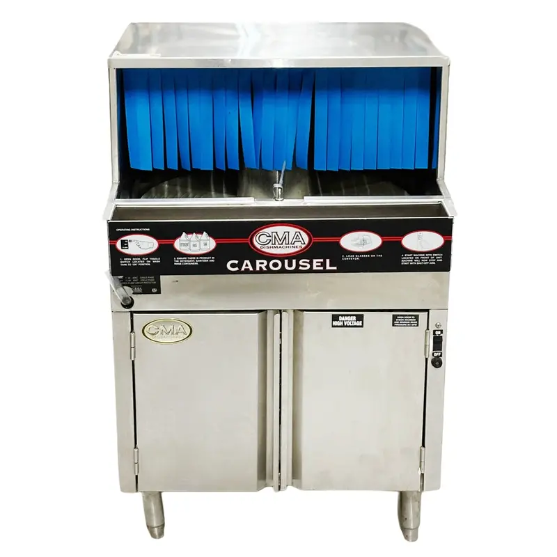 Jackson Delta 1200 Glasses/Hour Rotary Undercounter Glasswasher (Used – For02011) 1