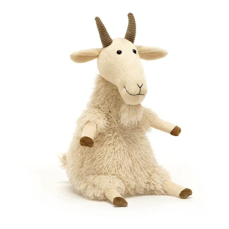 Jellycat Ginny The Goat Plush Toy – Soft & Cuddly Animal Stuffed Animal 1