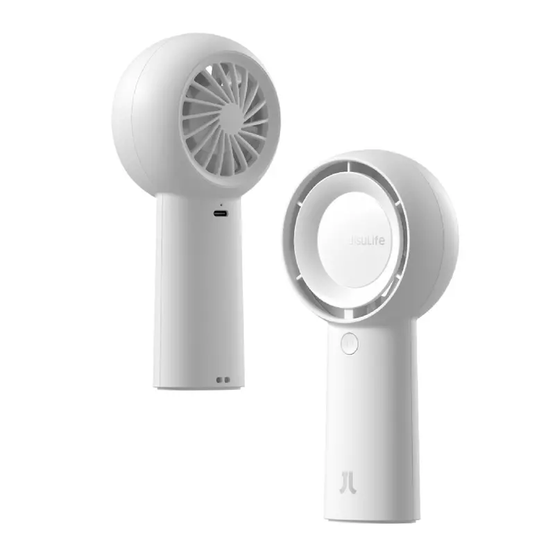 Jisulife Life5 Plus (Fa43) Rechargeable Desk Fan – White, 4000 Mah 1