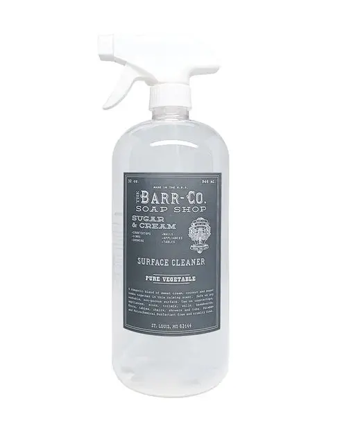 K. Hall Sugar & Cream Surface Cleaner – Botanical Kitchen & Countertop Spray 1