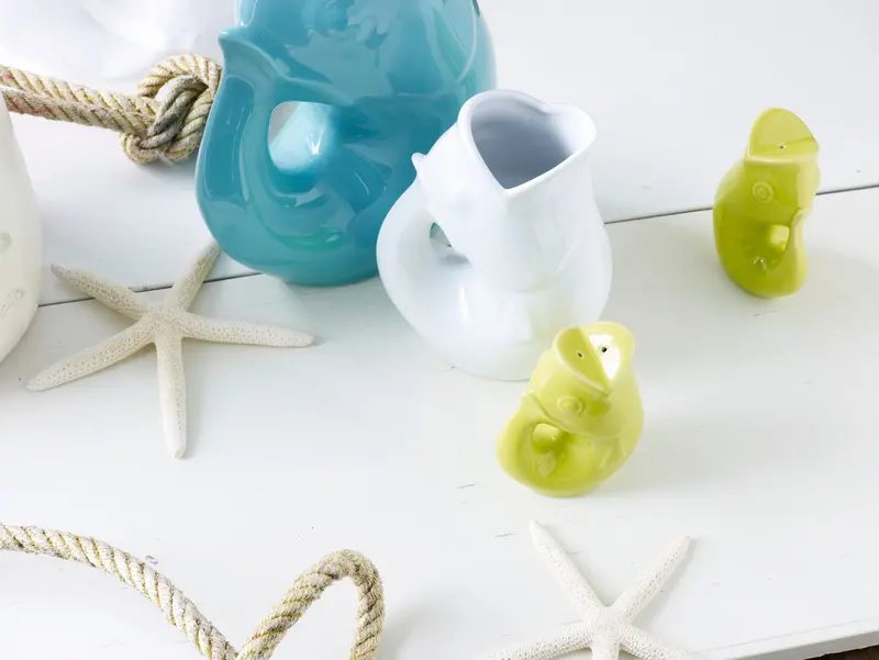 Kiwi Gurgle Pot Salt And Pepper Set 1