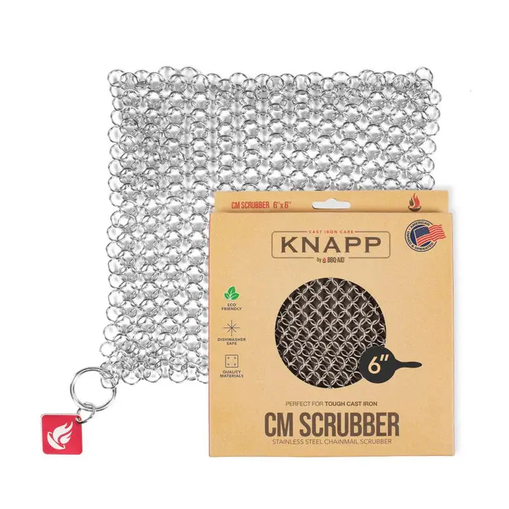 Knapp 6-Inch Chainmail Dish Scrubber 1