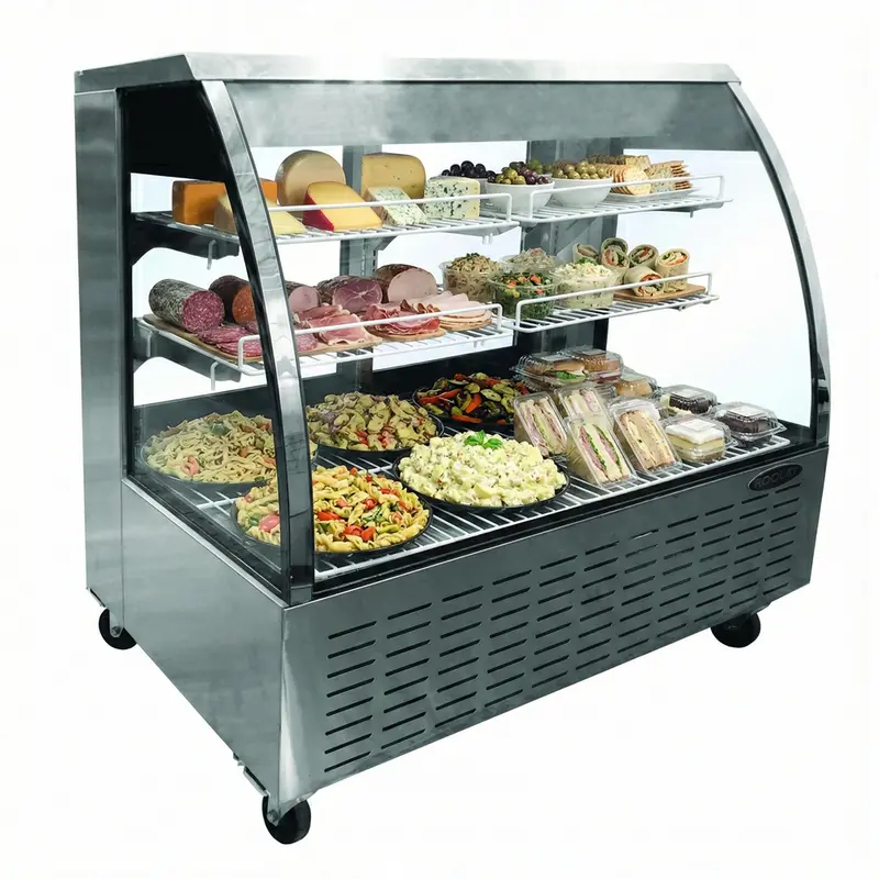 Kool-It 35" Full-Service Refrigerated Deli Case – Floor Model, 12 Cu. Ft., Model Kdg-36 1