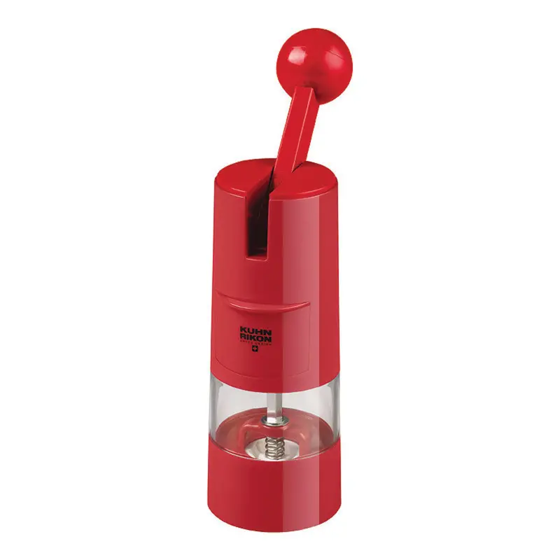 Kuhn Rikon Red Ratchet Grinder – Adjustable Coarseness 1